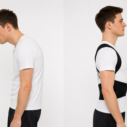 KORE Posture Corrector — Adjustable Back Support Brace
